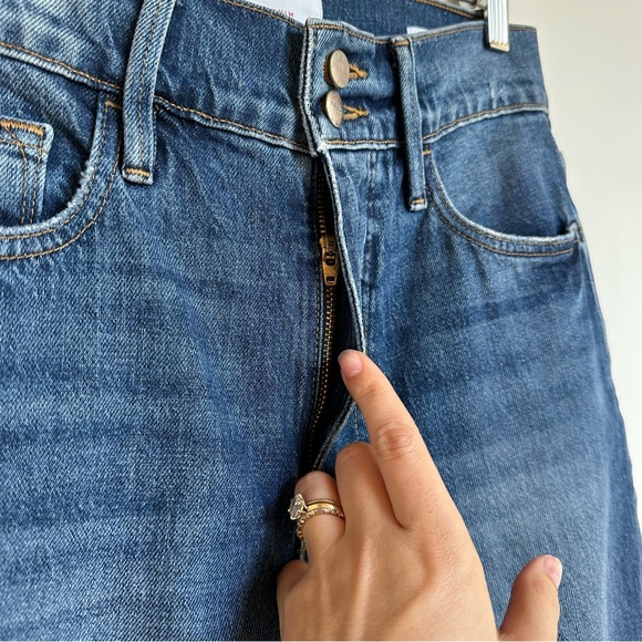 ❌SOLD❌ Frame Heritage Le Sylvie Slender Straight Jeans in Halston Size 27 - Picture 6 of 13